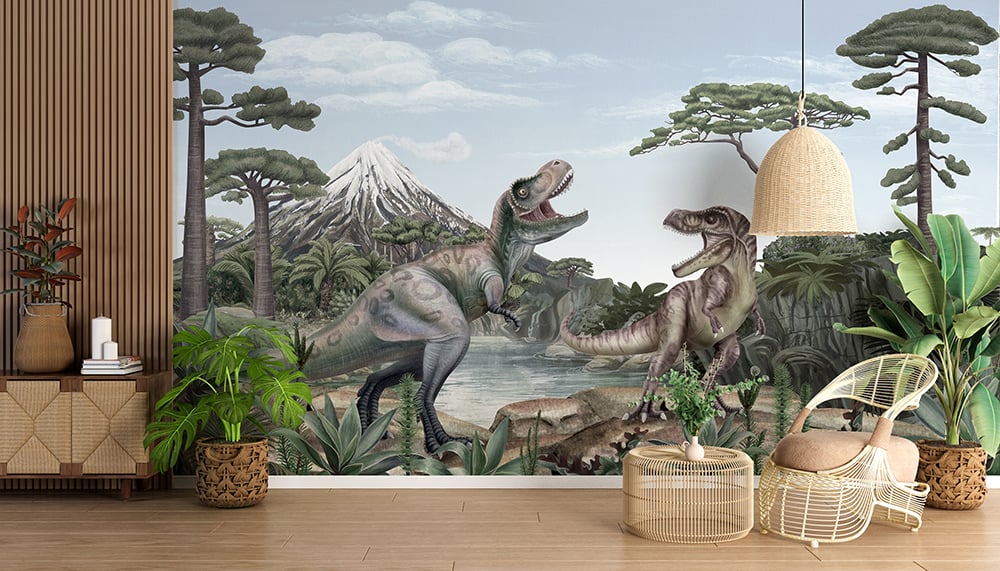 Build an Amazing Children’s Room with Dinosaur Wallpaper