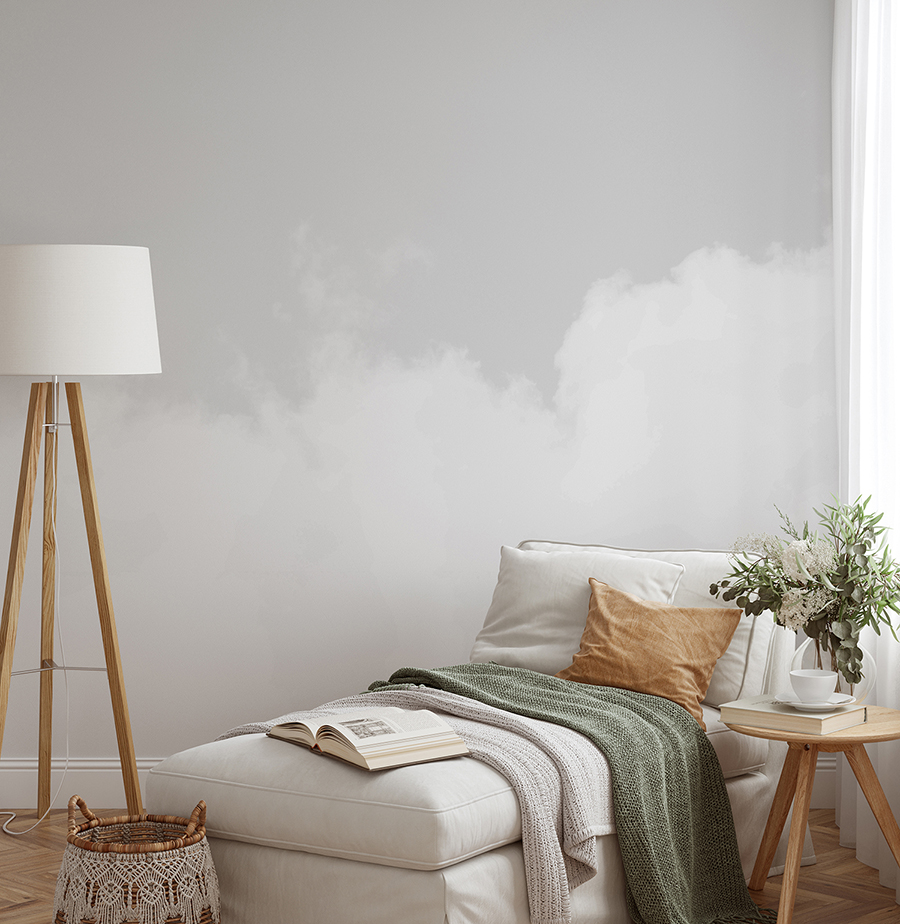 White Cloud Wallpaper Murals
