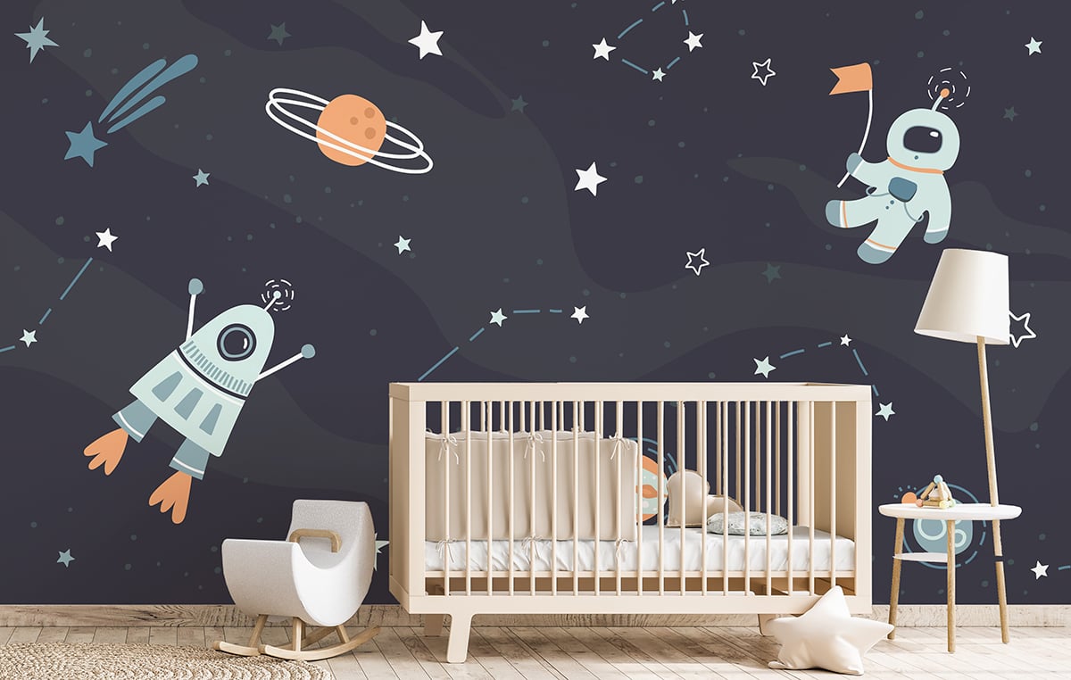 Best Planet wallpaper for kids Room Space Adventures