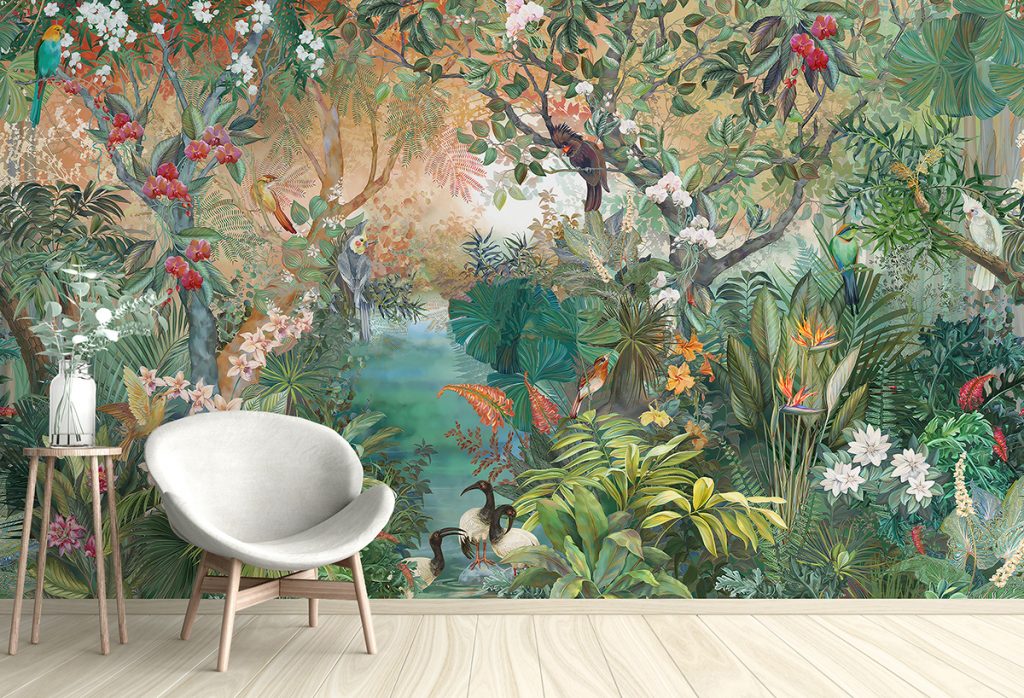 Feathered Canopy Chronicles Wall Murals