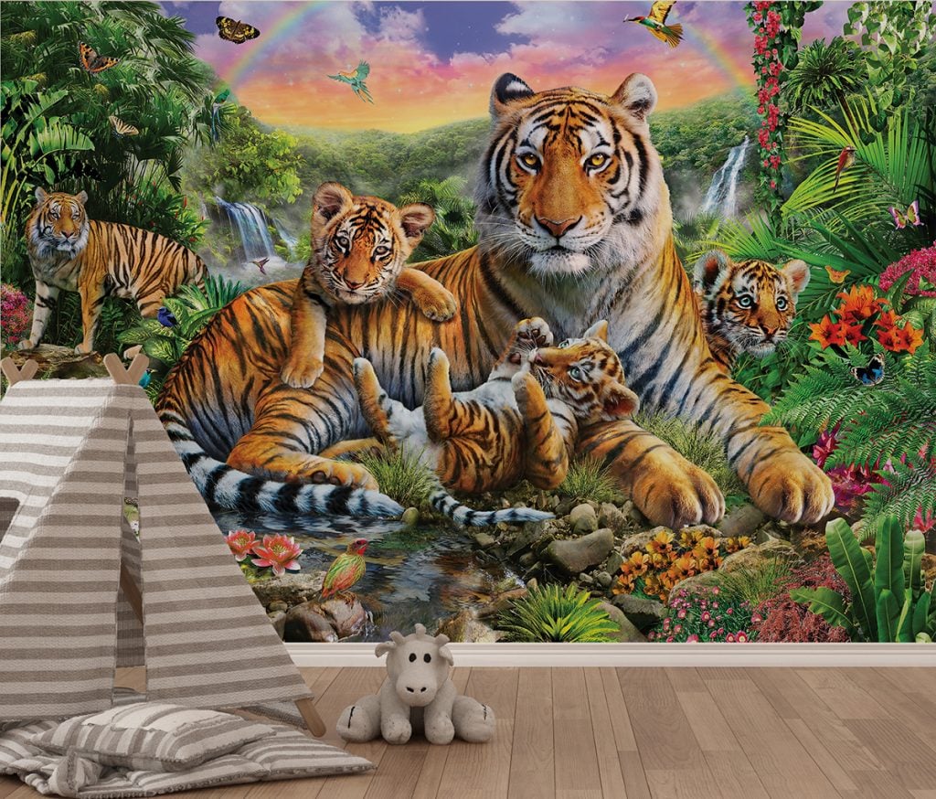 Jungle and Wildlife Wall Murals