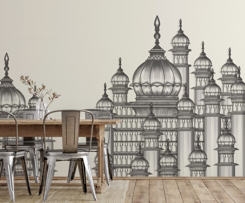 Mughal Palace Wall Murals