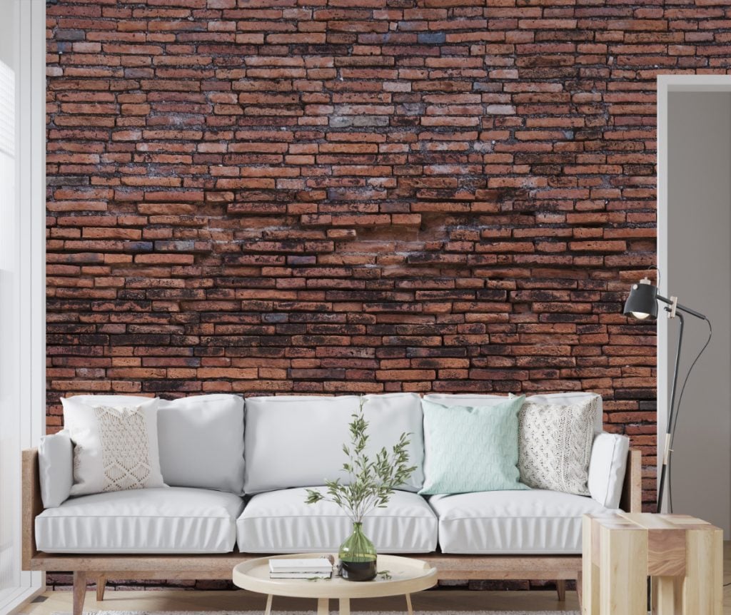 Old Rustic Brick Wall Wallpaper Murals