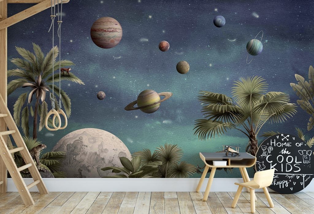 Pretty Planets Wallpaper Wall Murals