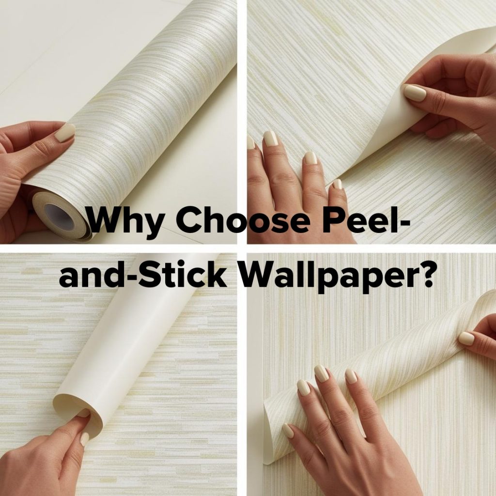 Why Choose Peel-and-Stick Wallpaper?