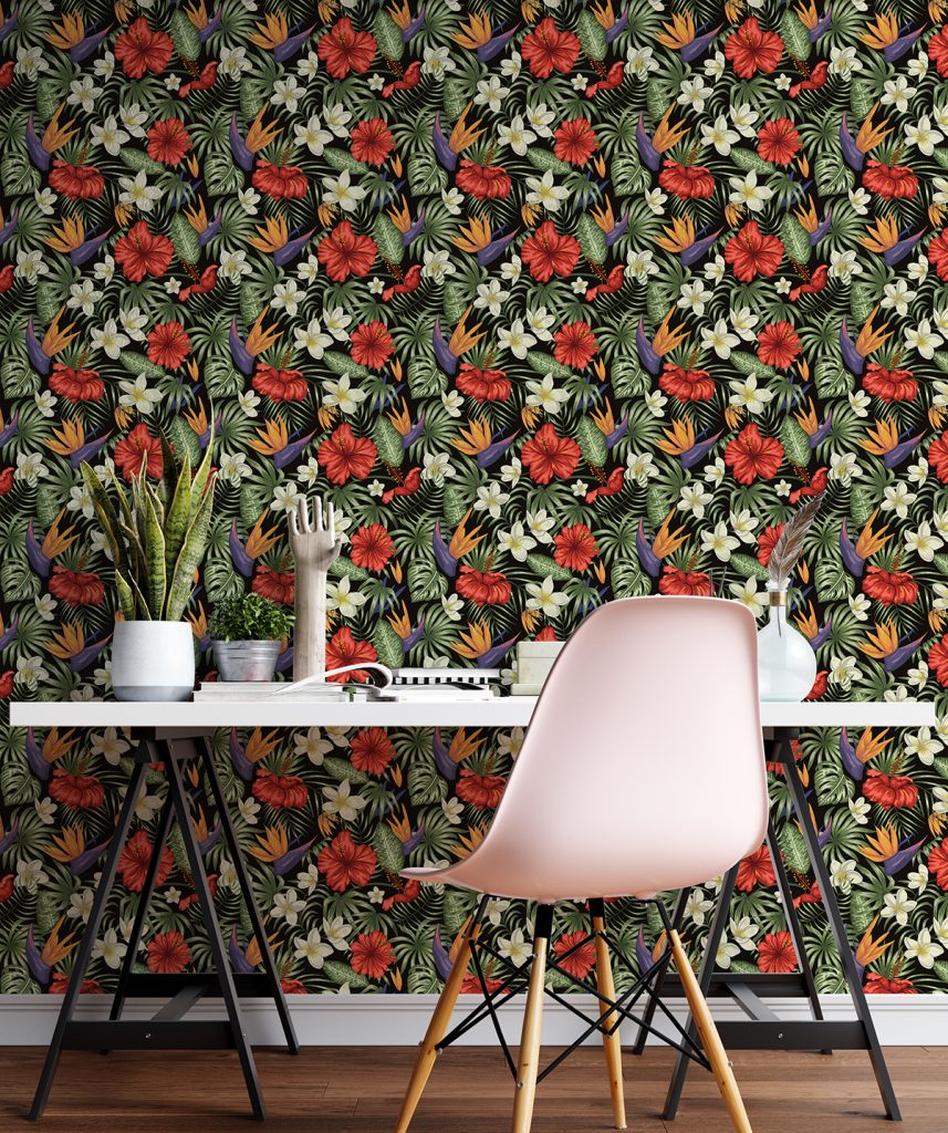 Transform Your Space with Flower Wallpaper