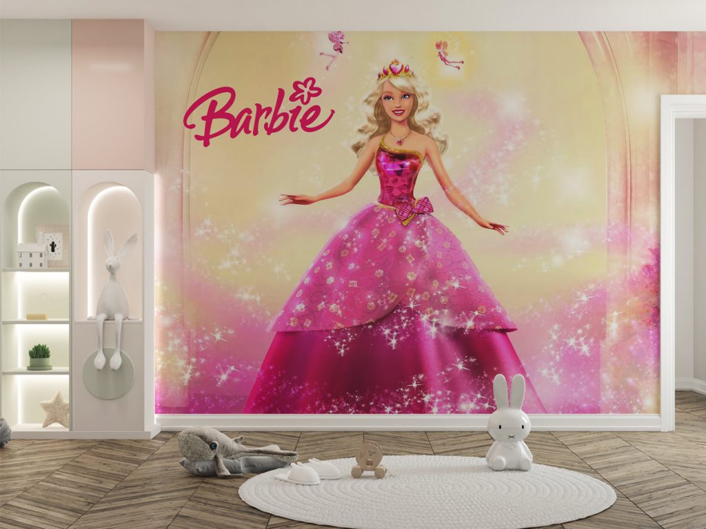pink Barbie Wallpaper