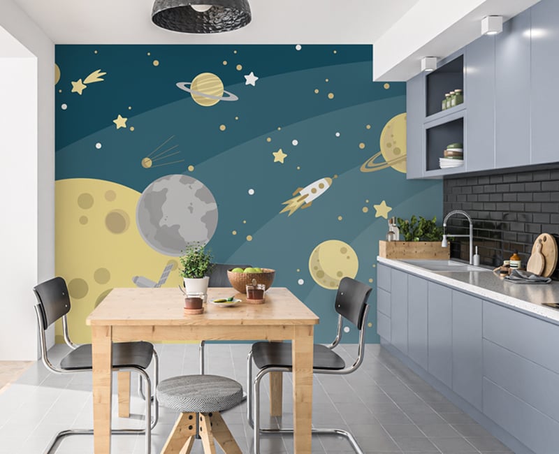 Astronomy mural wallpaper for walls