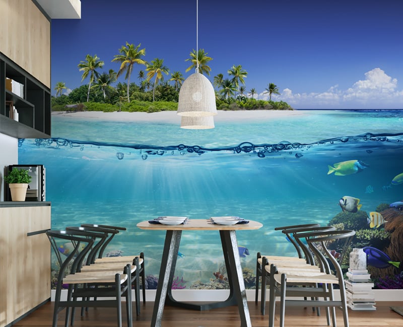 Island ocean wallpaper