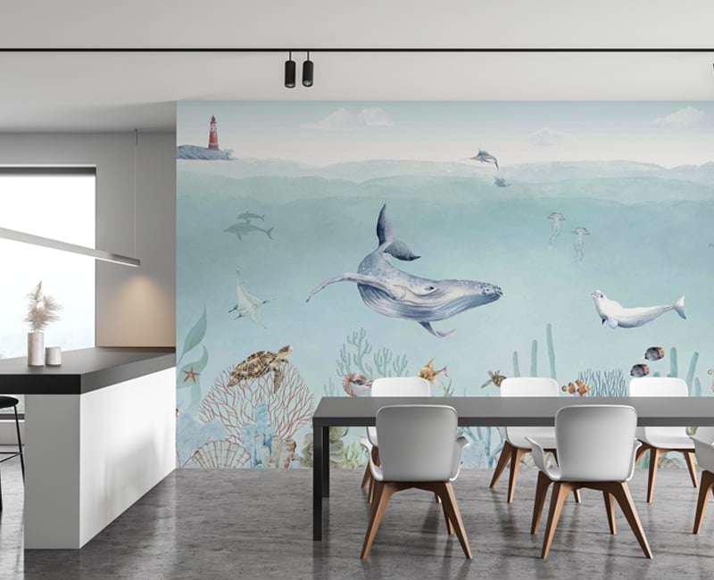 Oceanic Life wallpaper