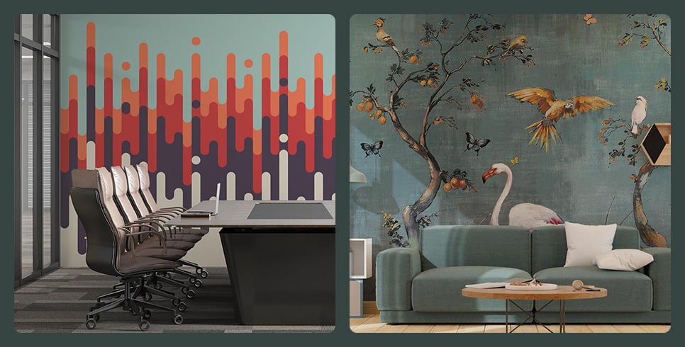 Retro and Vintage Wallpaper Trends