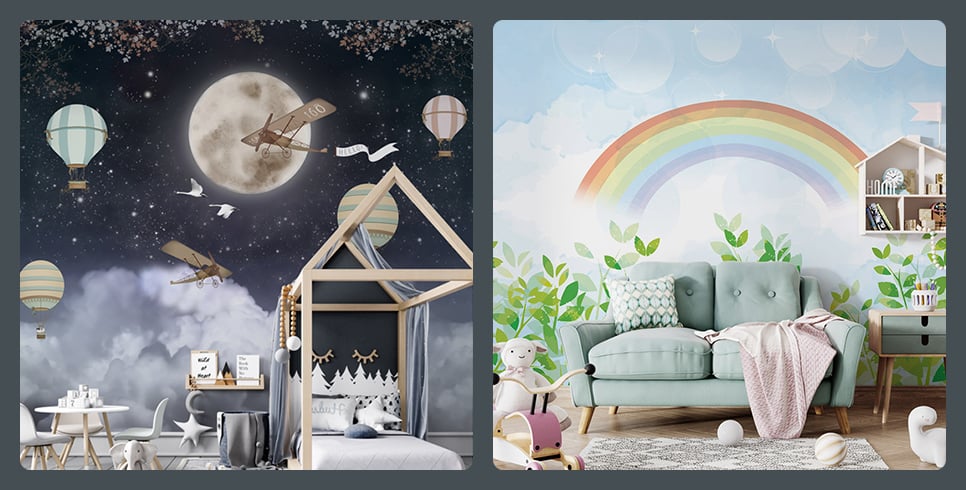 Sky and Rainbow Wallpaper Trends