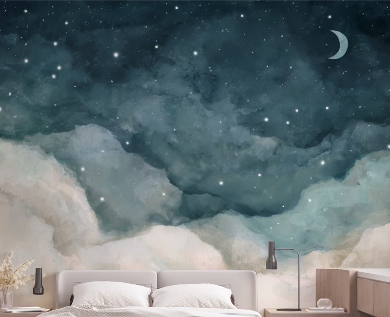 Night Sky Serenade Wallpaper