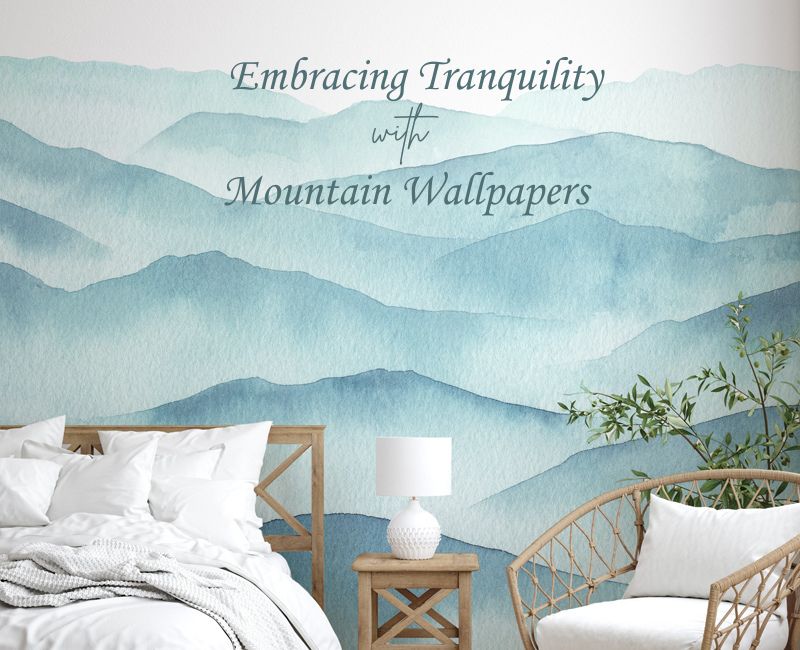 Embracing Tranquility with Mountain Wallpaper Designs