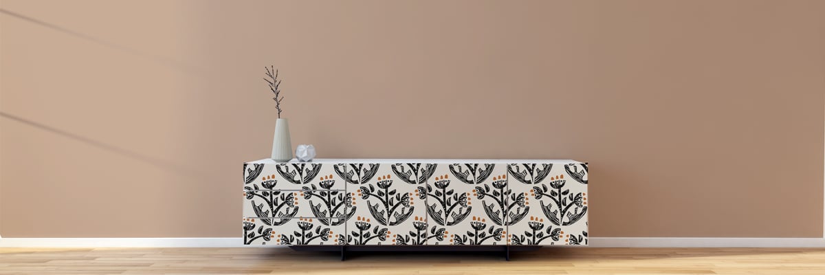 Creative Ways to Use Peel and Stick Wallpaper on Furniture
