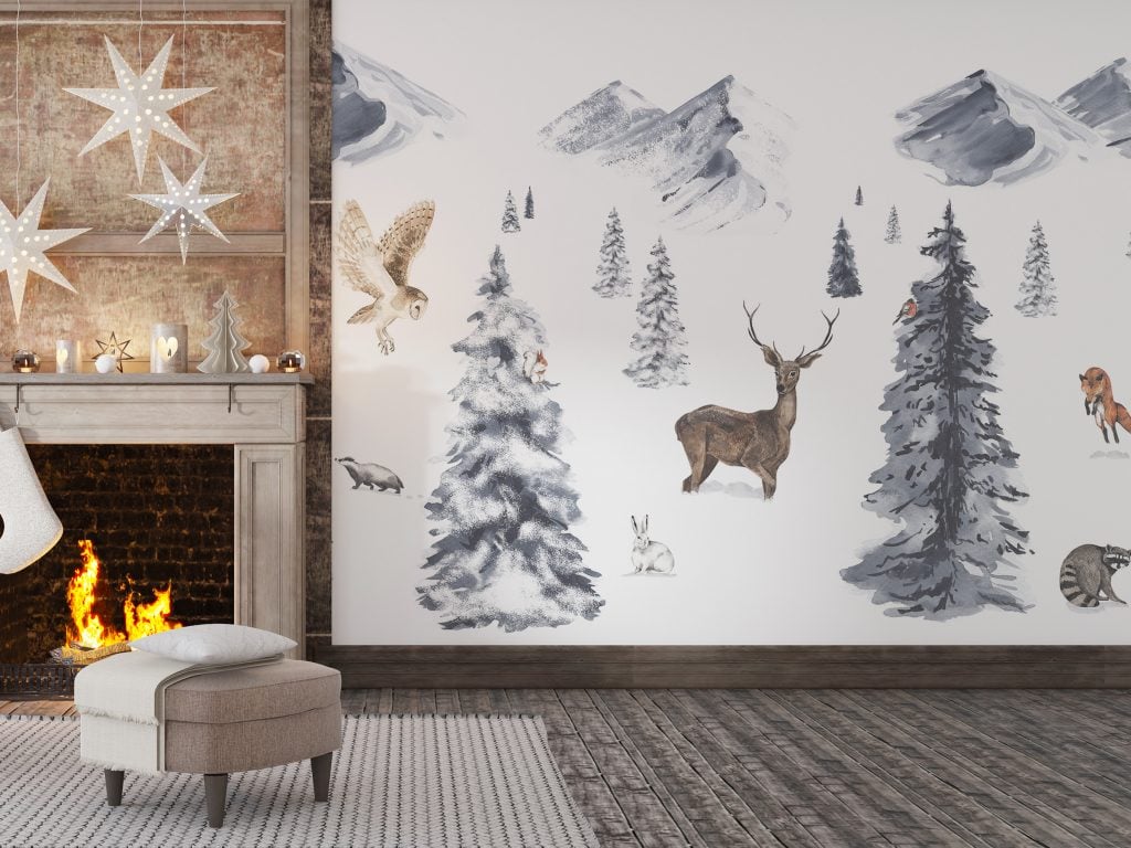 Winter Wonderland Wallpaper Mural